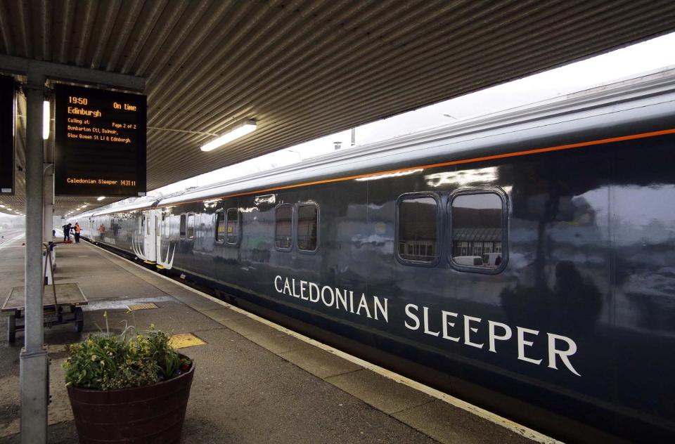 On The Rails The UK's Best Sleeper Trains Dark Beast