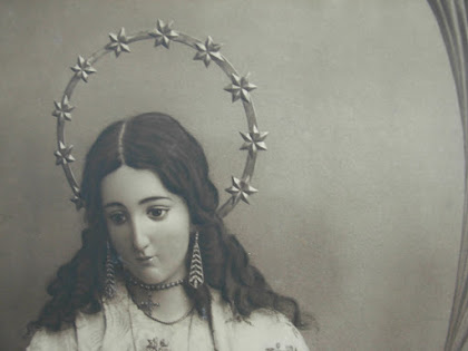 Imagen titular de santa Eulalia en los años 20 del siglo XIX, Boccóni