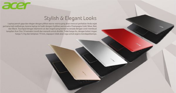 Spesifikasi dan harga laptop Acer One 14 tipe L1410-C7TL