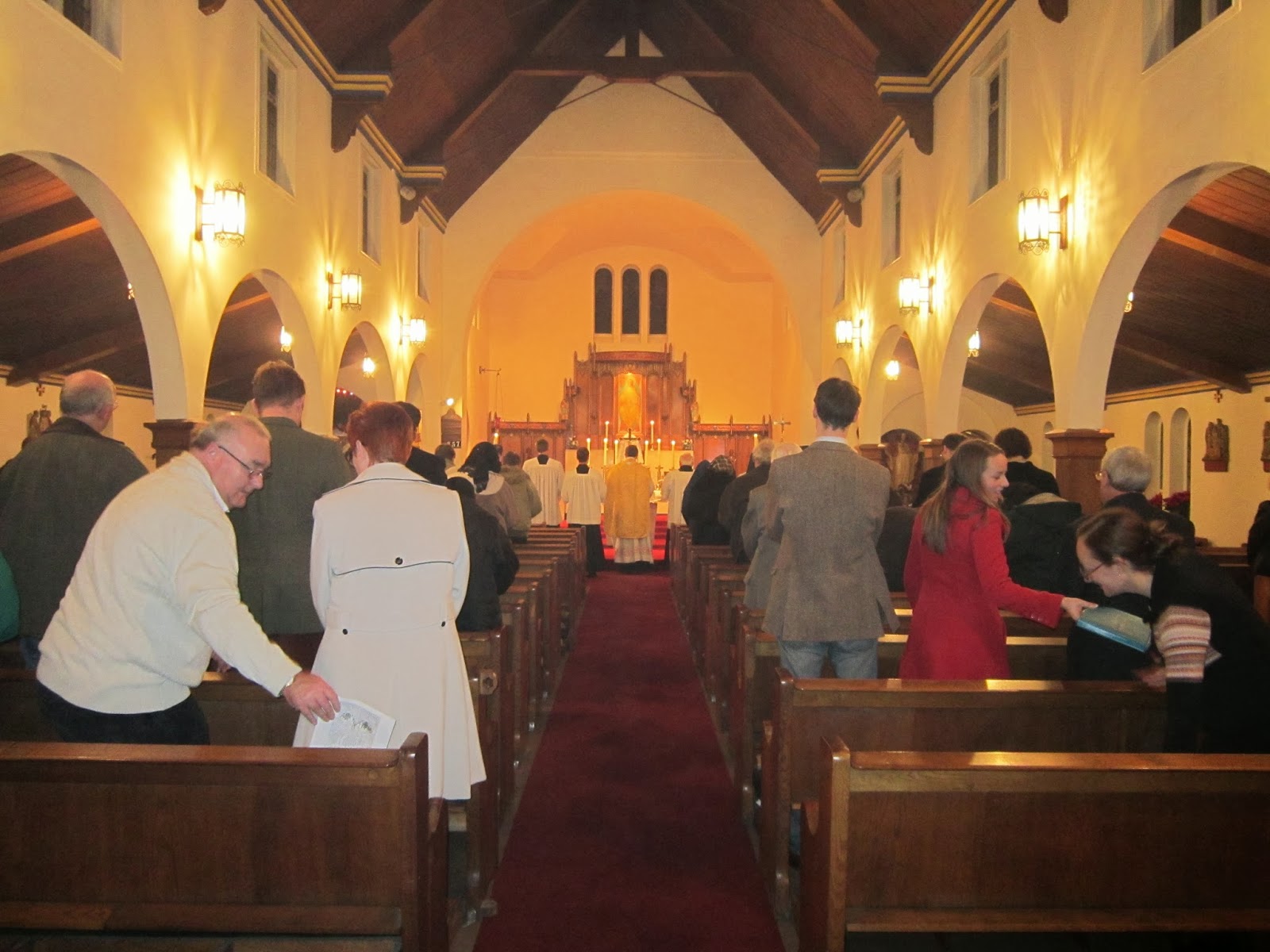 Gateshead Revisited Midnight Mass at St Wilfrid`s, Gateshead