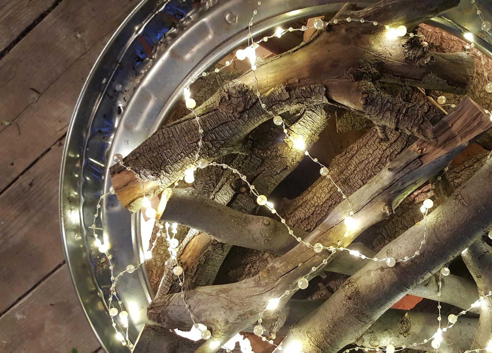 Penny's Vintage Home Stainless Steel Washer Tub Repurposed