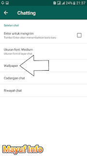 Cara Merubah Wallpaper Atau Background Chat Whatsapp Android Terbaru