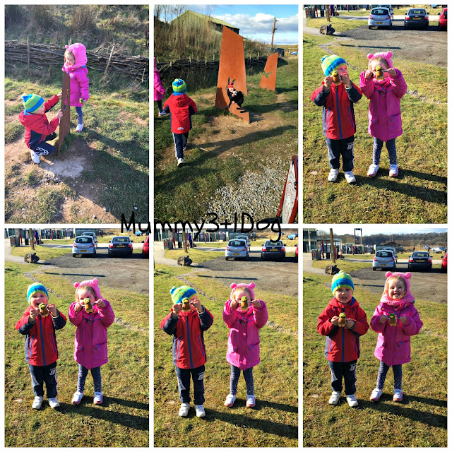 playing with their ducks