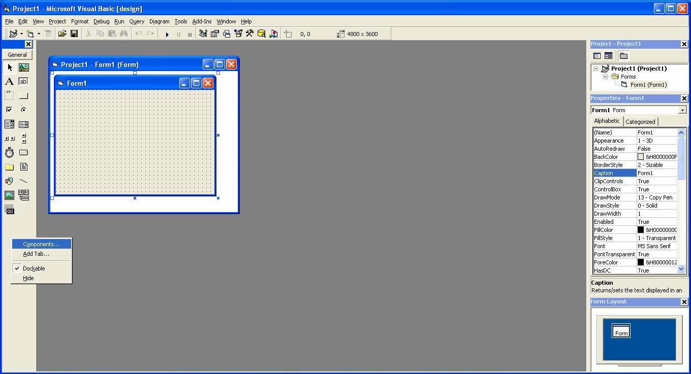 Visual Basic 6.0 Tutorials Code & Project For Beginners Date & Calendar or DTPicker Project