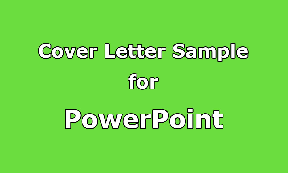 cover letter sample for ms powerpoint presentation upwork help cover letter powerpoint