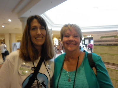 Bunny Allen with Jan Todd at 2013 Blogpaws conference 