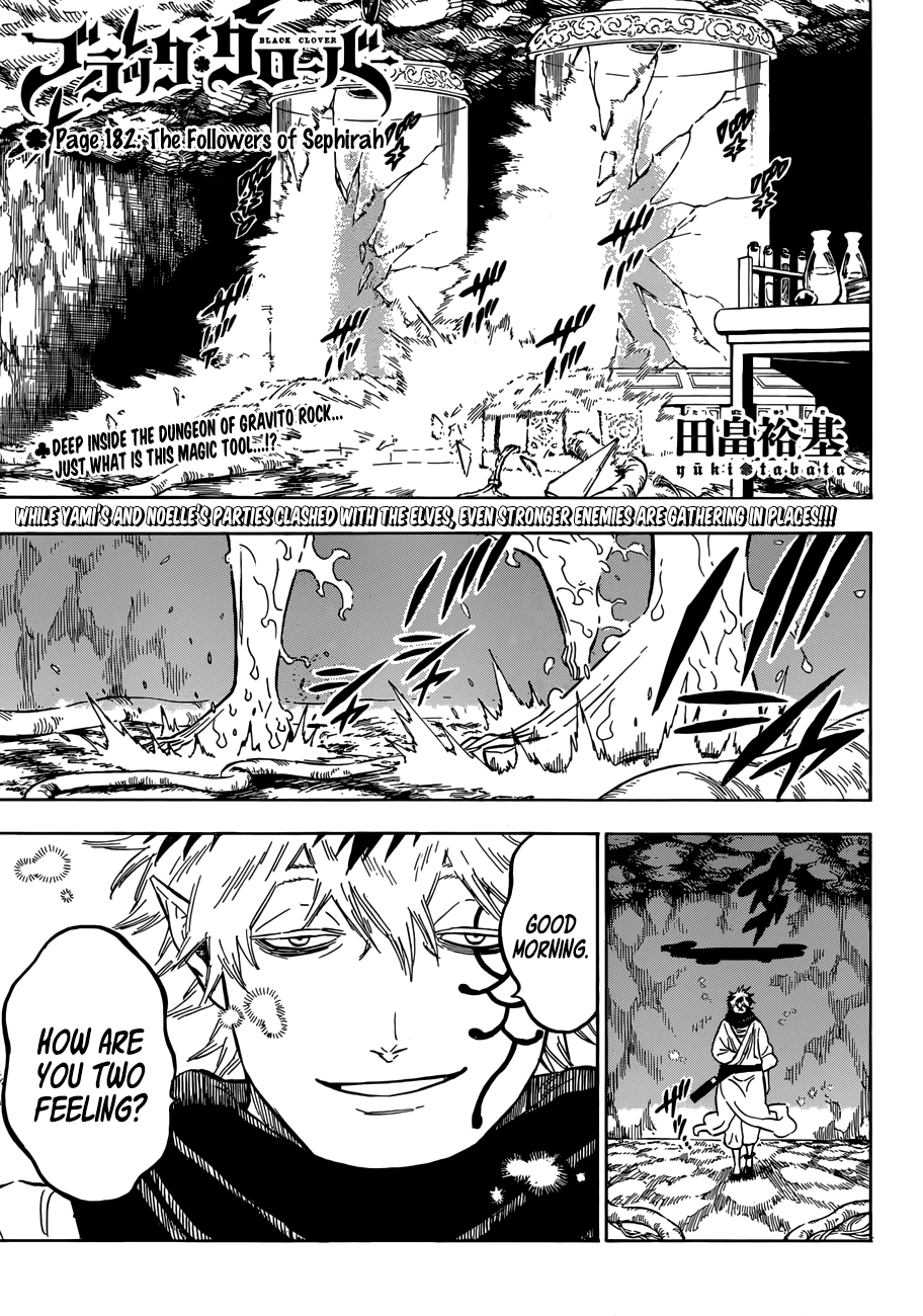 Black Clover Chapter 182 Black Clover Manga Online