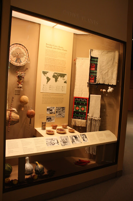 Native American beading and basket weaving at the Carnegie Museum of Natural History.