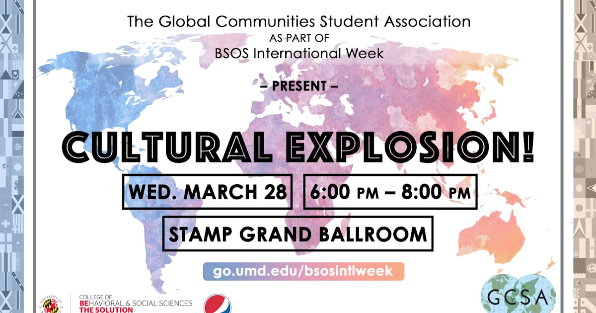 UMD Geographical Sciences Undergraduate Blog: Cultural Explosion