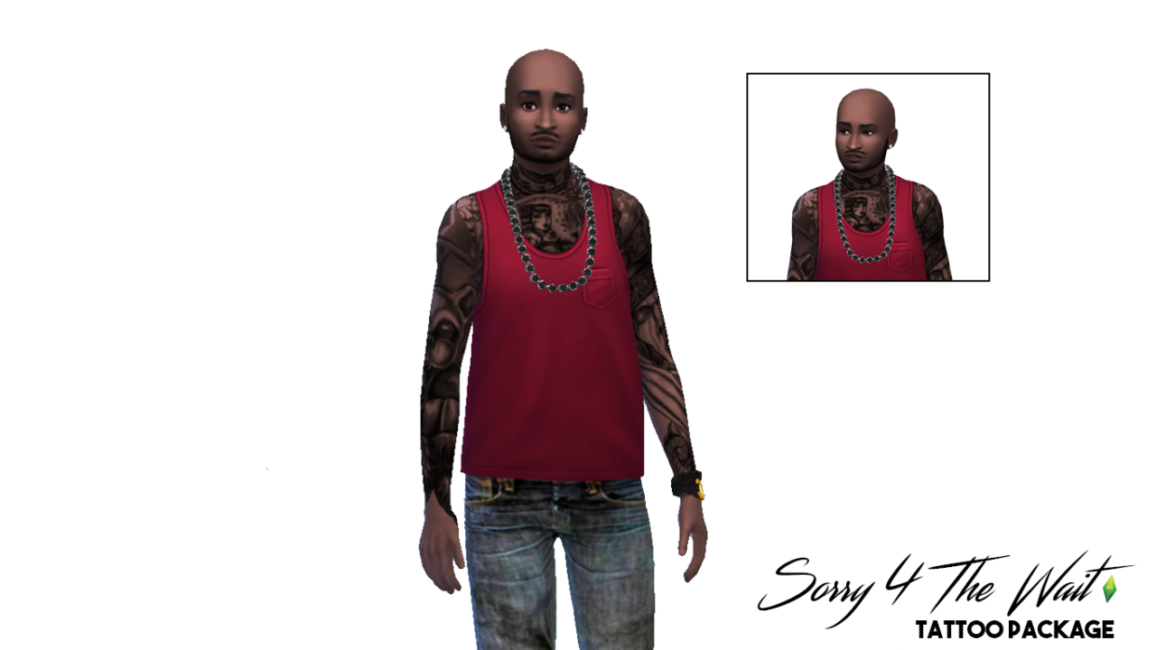 Sims 4 Ccs The Best Tattoos By Hustlerxsims