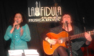 Sara Veneros y Lucía Molina. Sara Veneros y Lucía Molina.