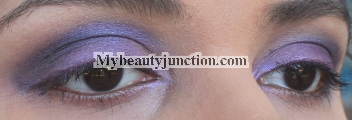 EOTD: Radiant orchid smoky eye makeup look with  theBalm
