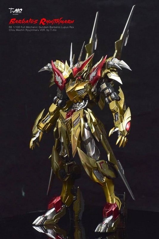 GKgundamkit Professional Modeller Blog 1/100 GUNDAM BARBATOS DRAGON KING CONVERSION KIT PART II