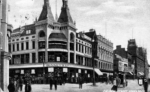 Bunney's Department Store, Church Street and Whitechapel, 1905