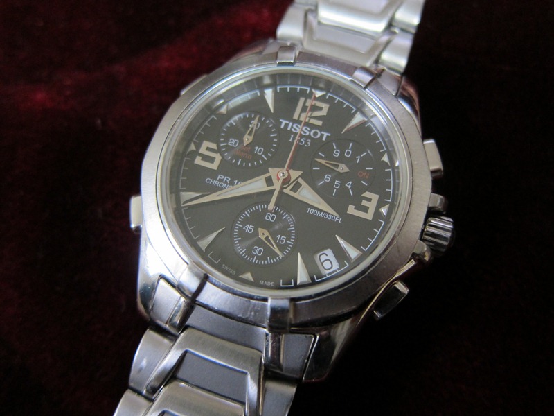 tissot pr100 chrono alarm