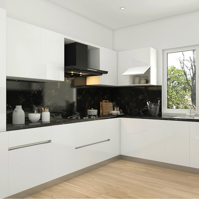 VISHU INTERIORS: Low cost Kitchen cabinet ideas