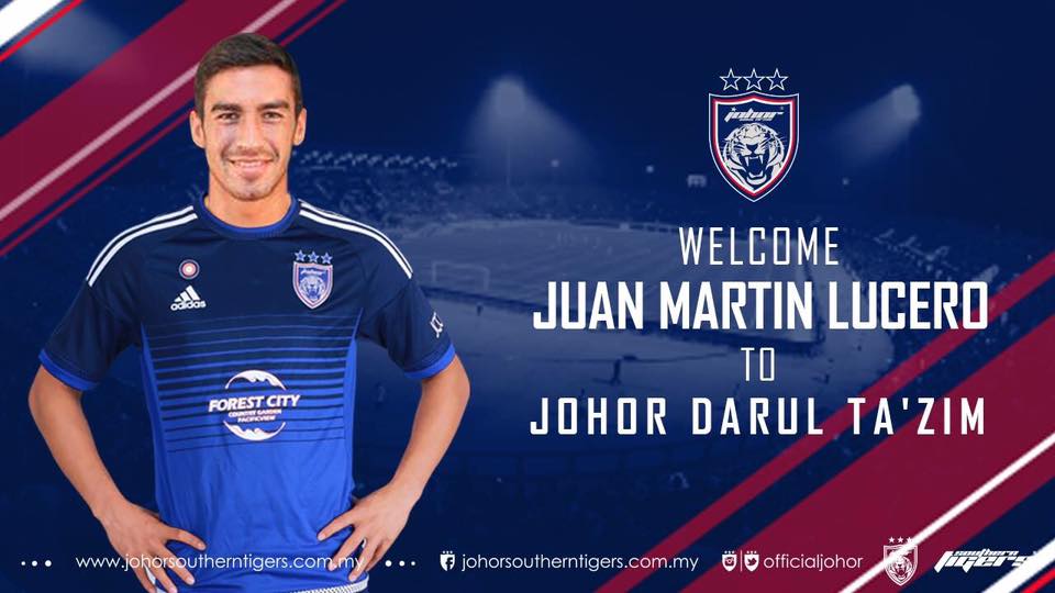 Biodata Juan Martin Lucero Pemain Import JDT 2016 Biodata Juan Martin Lucero JDT