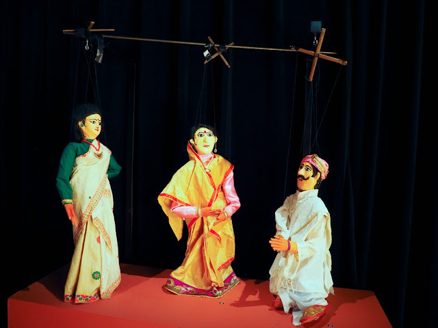 Marionetas de la India en el TOPIC Tolosa