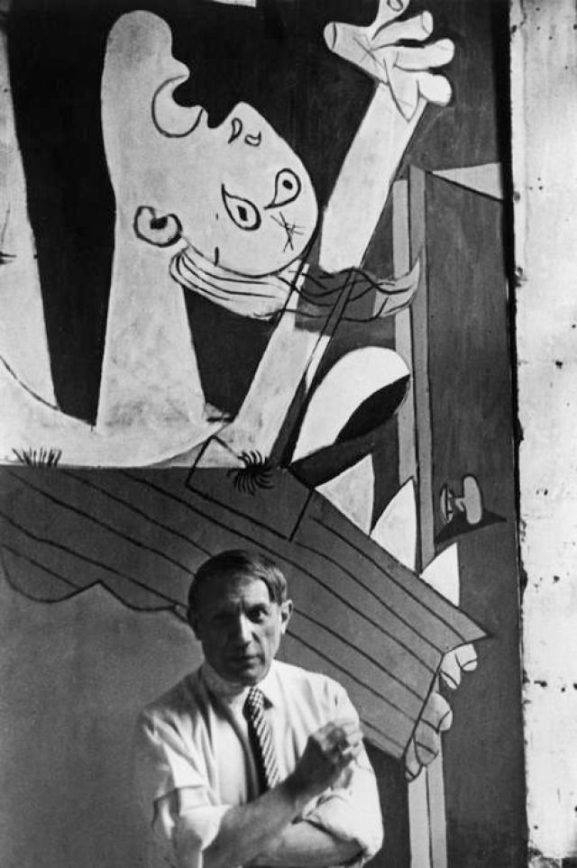 picasso fotografiado por david seymour