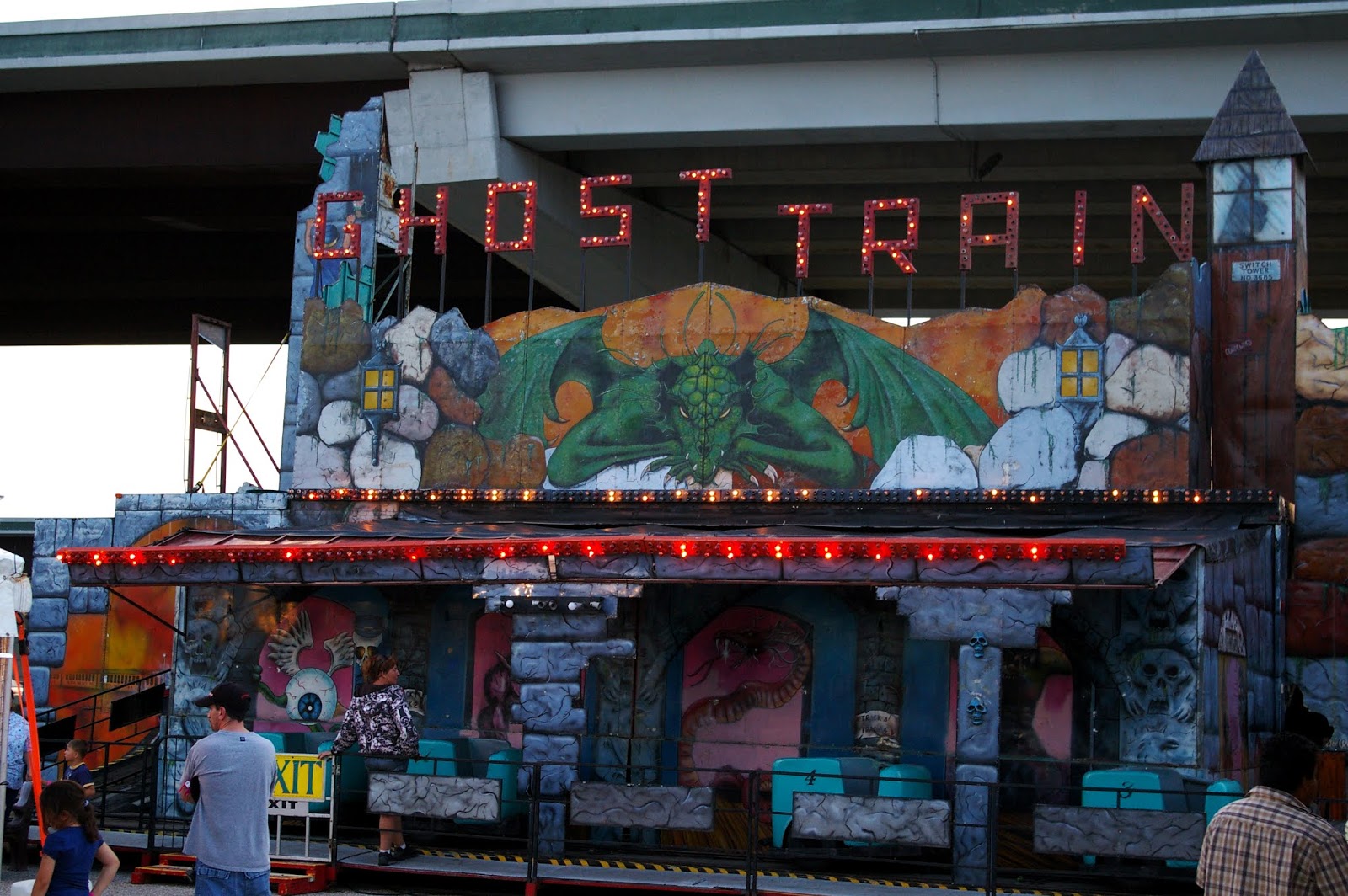 MONSTER BRAINS: Dark Rides, Ghost Trains and Haunted Mansions