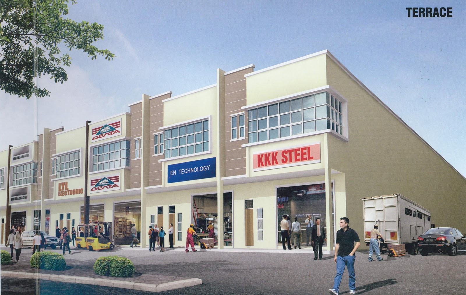 Mutiara Light Industrial Park Terrace Building