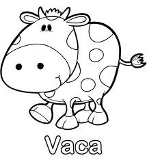 Vaca Para Colorea Y Pintar Dibujo Views
