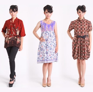 Gaun kemeja batik untuk anak muda Gaun kemeja batik untuk anak muda