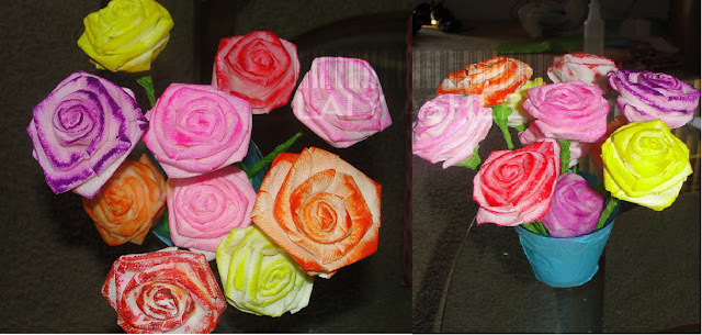 Art Craps From Laly Ashley: Paper Towel Rose