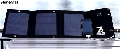 Folding USB Solar Cell