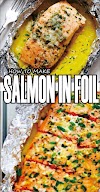 HOW TO MAKE SALMON IN FOIL