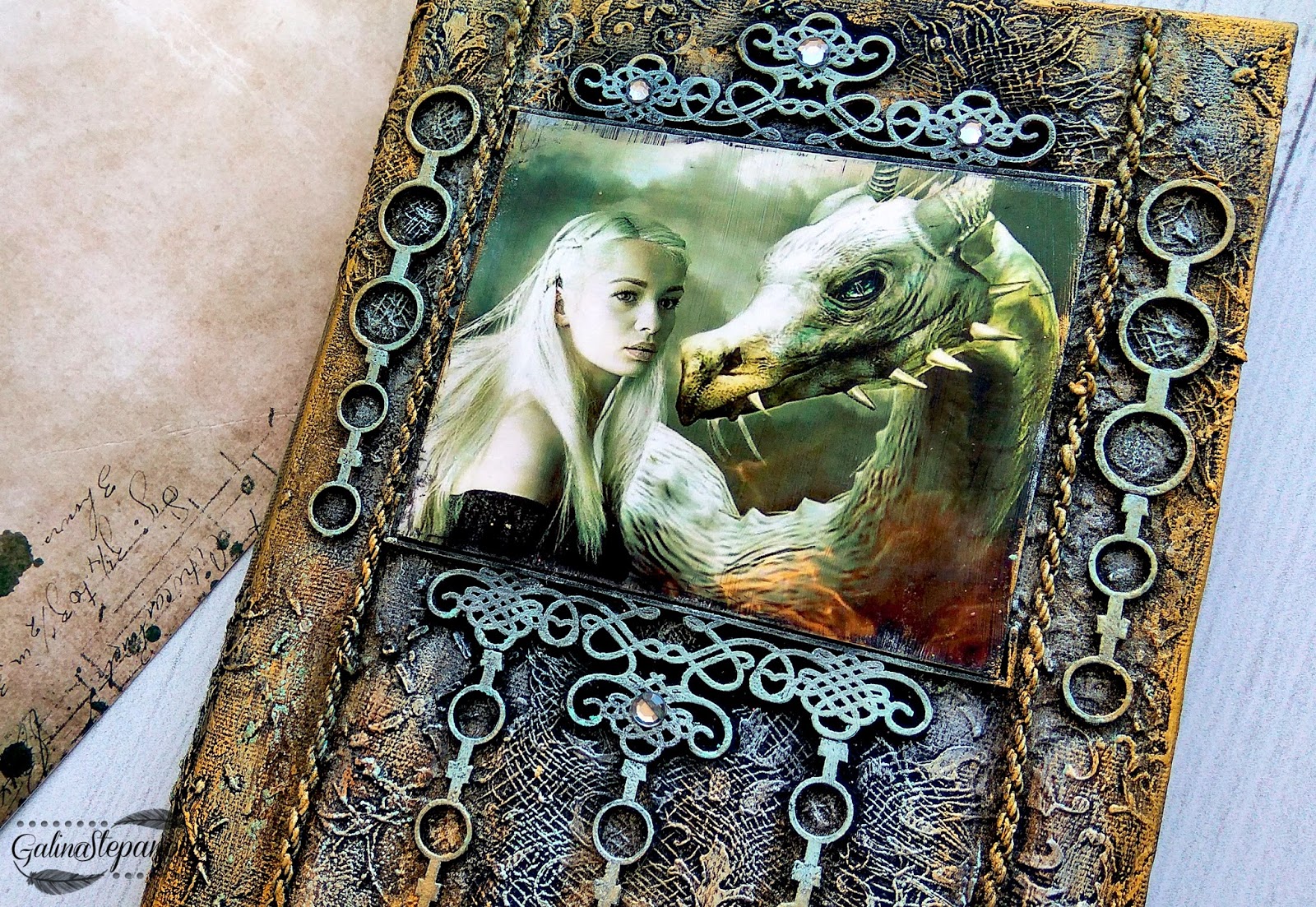 Блокнот Леди и дракон / Notebook Lady and Dragon - Твори и мечтай