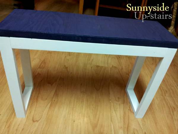 sunnyside up stairs building a modern scrap wood end table