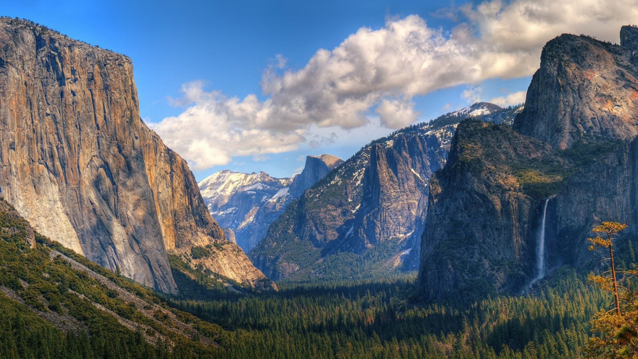 Yosemite 4K manzara resimi 3