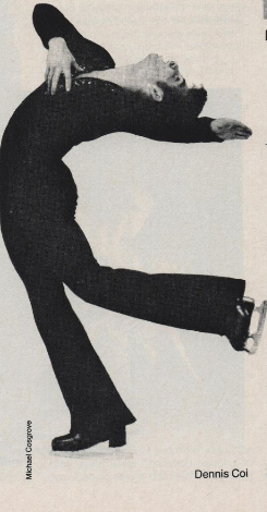 Photograph of Canadian figure skater Dennis Coi