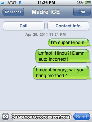Full of Culture: Texts Gone Wrong: I Hate Autocorrect (UPDATED)