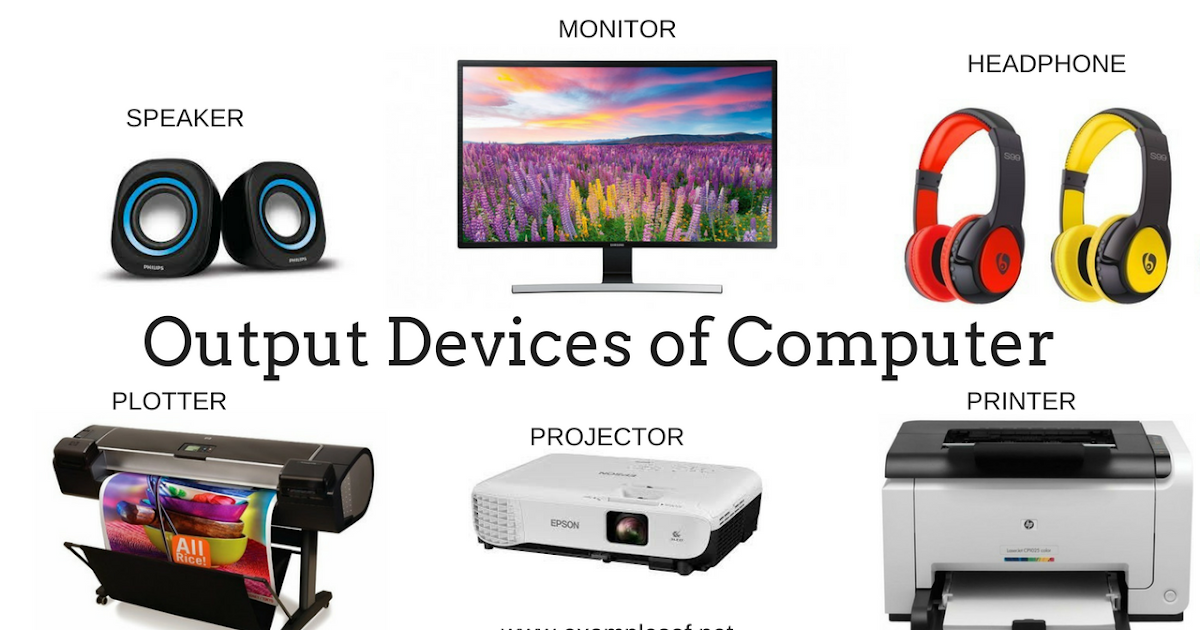 20 Examples Of Output Devices