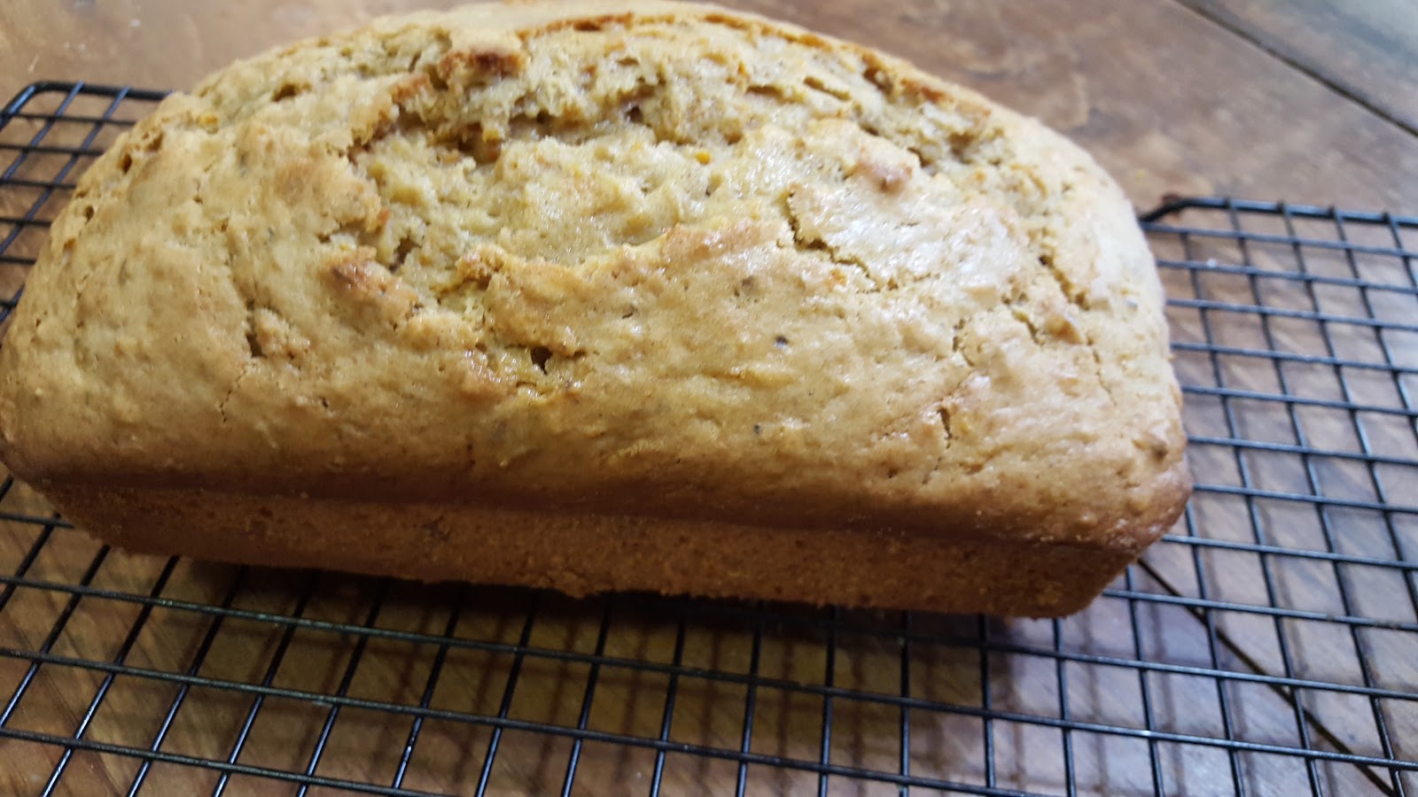 My Patchwork Quilt: GINGER-CARROT-NUT BREAD