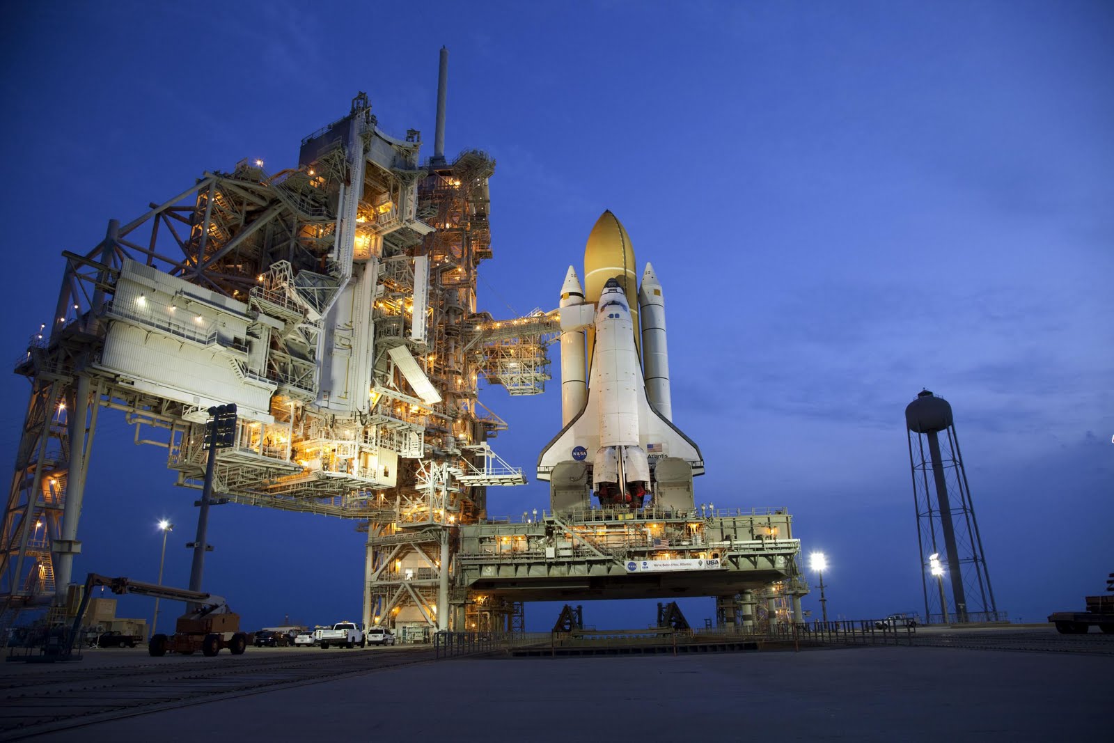 Space Shuttle Atlantis Launch Nasa 11x14 Silver Halide Photo Print