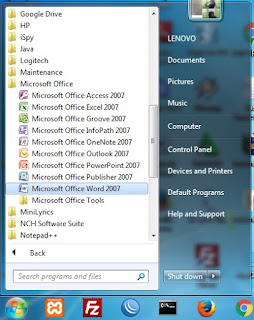 Cara menampilkan ruler pada microsoft office word 2007