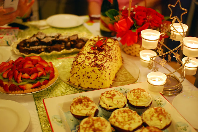 Christmas Dessert Table Dinner Lunch Ideas Food Blog