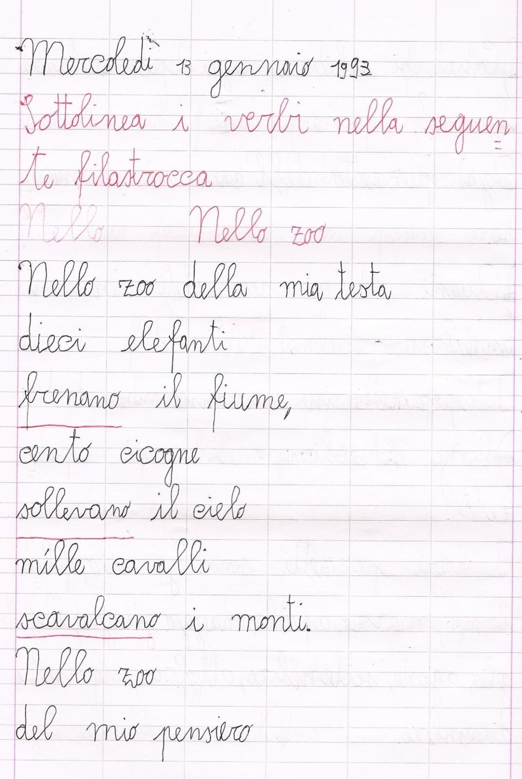 Filastrocca Nello Zoo Di Roberto Piumini