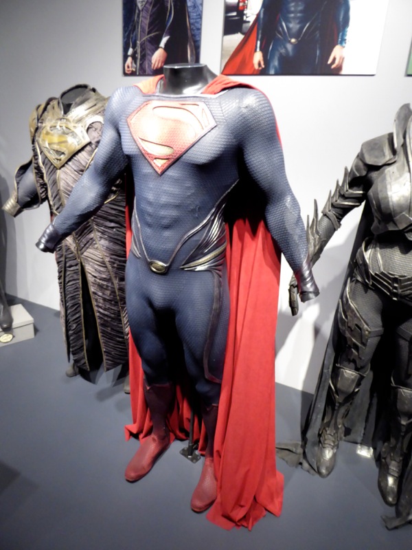 Man of Steel Superman suit on display - domesticjenni