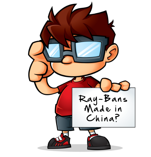 are real ray bans made in china