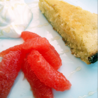 vit+kladdkaka.php - Vit kladdkaka med Toblerone och grapefrukt