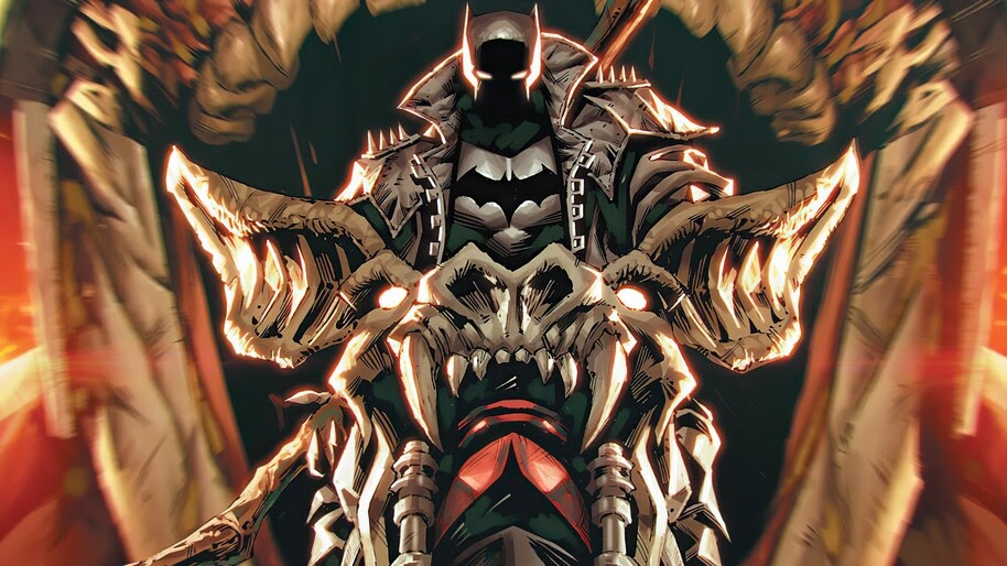 Batman, Death, Metal, Armor, Motorcycle, 4K, #6.2046