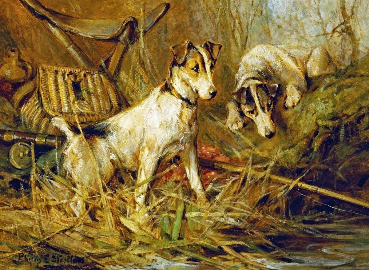 Victorian British Painting Dog paintings