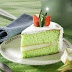 Cara Membuat Cake Lapis Kukus Pandan VLA Kelapa