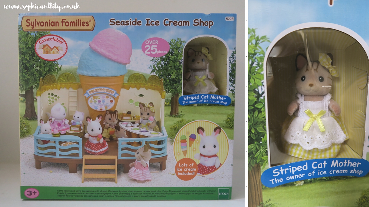 sylvanian families ice cream shop