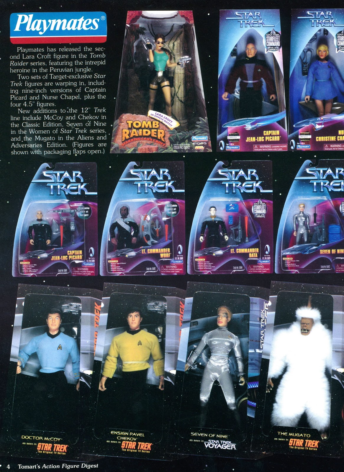 UP CLOSE & PLASTIC Star Trek Target Exclusive Figures + 9" and 12