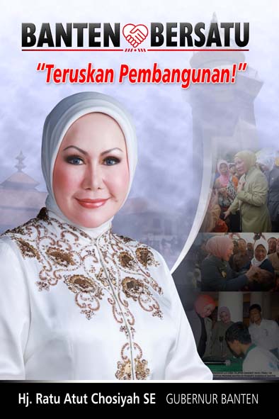 Ratu Atut Chosiyah Gubernur Tercantik Indonesia